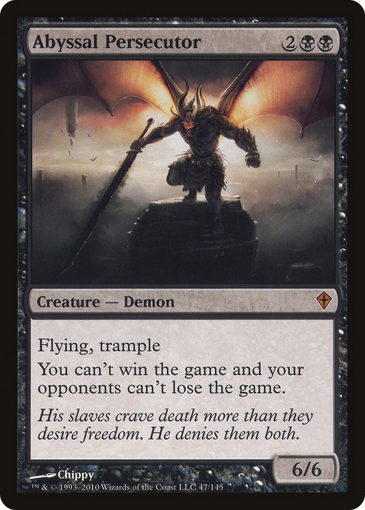 Abyssal Persecutor [Worldwake] Foil