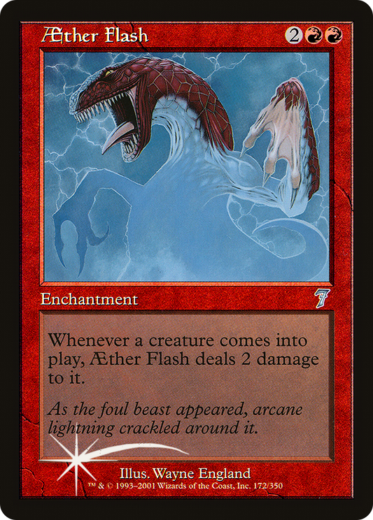 Aether Flash (172) Foil - Seventh Edition