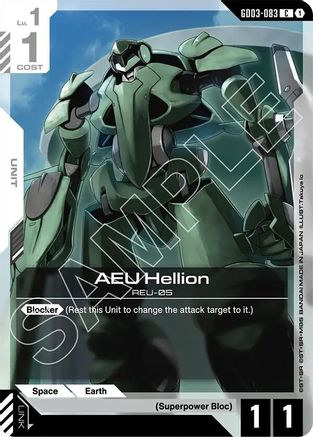 AEU Hellion (GD03-083) - Steel Requiem