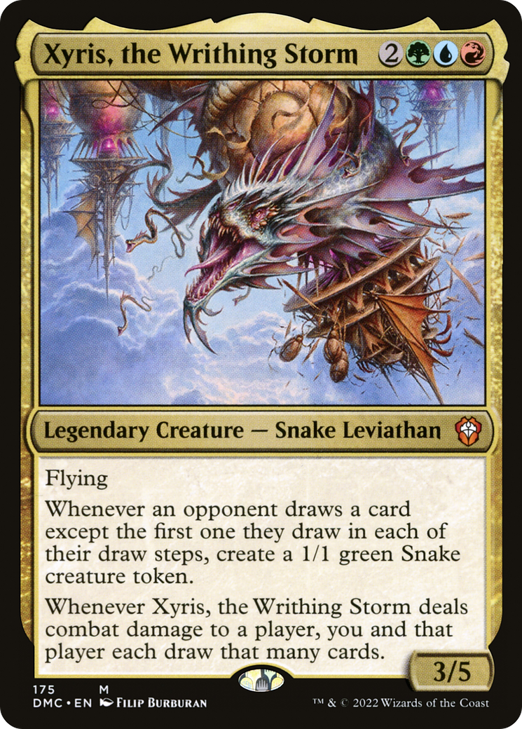 Xyris, the Writhing Storm [Dominaria United Commander] | Silver Goblin