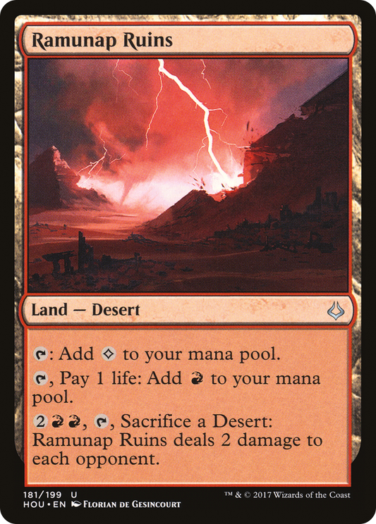 Ramunap Ruins [Hour of Devastation] Foil