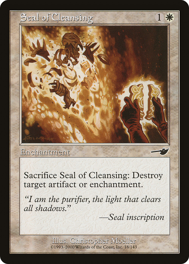 Seal of Cleansing [Nemesis] Foil
