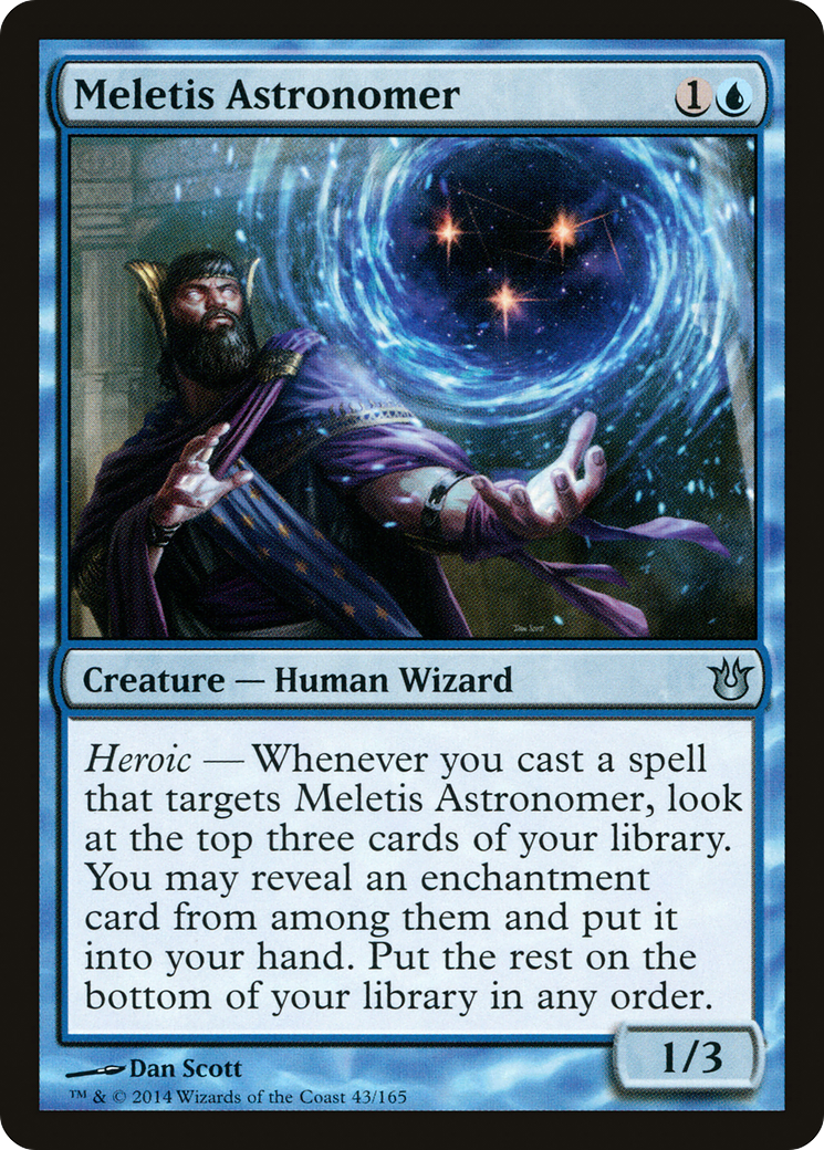 Meletis Astronomer [Born of the Gods] | Silver Goblin