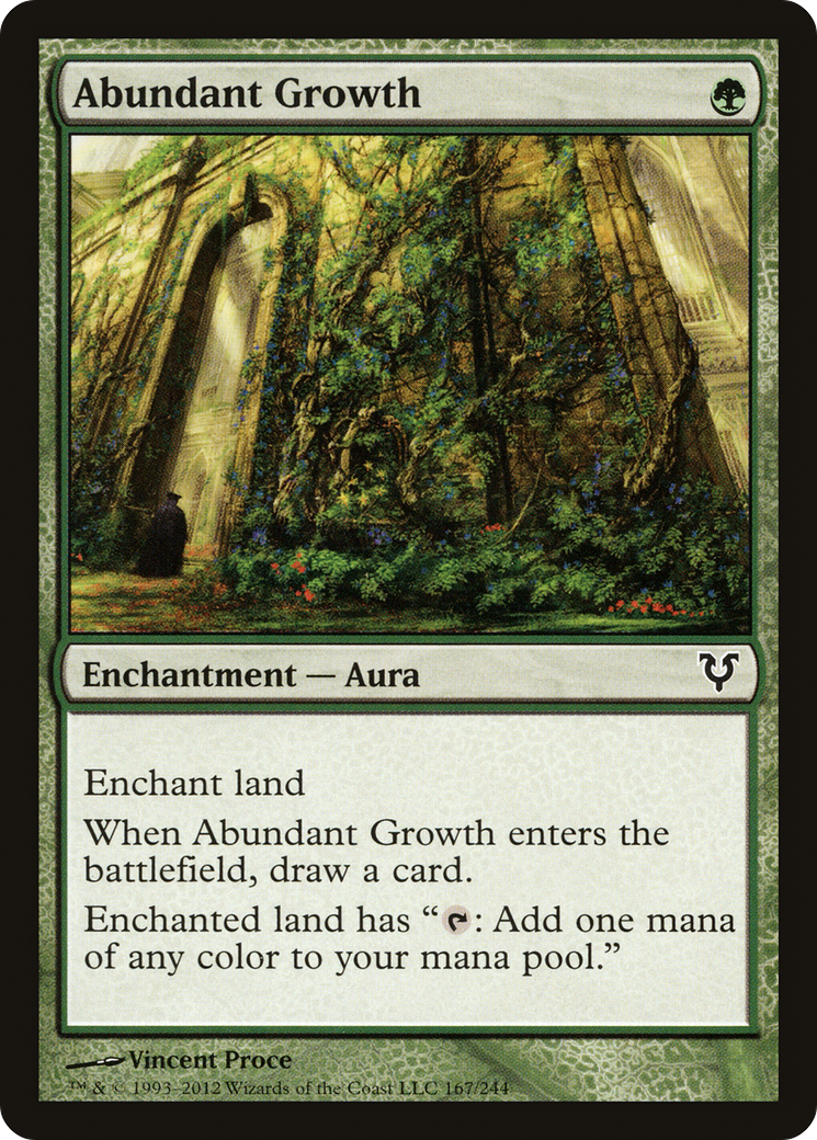 Abundant Growth [Avacyn Restored] | Silver Goblin