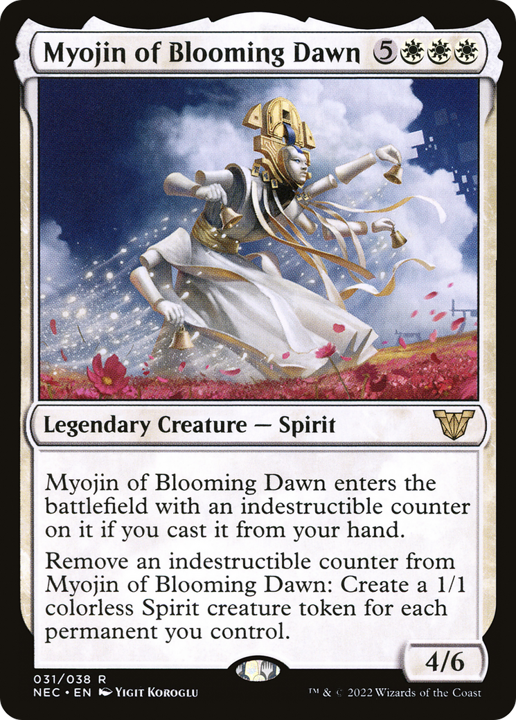 Myojin of Blooming Dawn [Kamigawa: Neon Dynasty Commander] | Silver Goblin