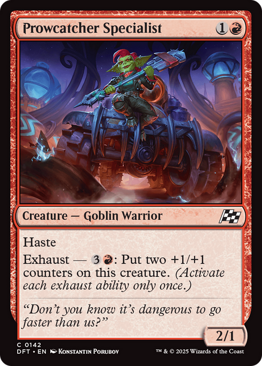 Prowcatcher Specialist Foil (142) - Aetherdrift