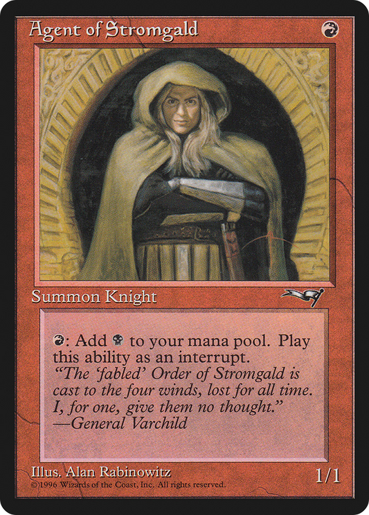 Agent of Stromgald (b) - Alliances