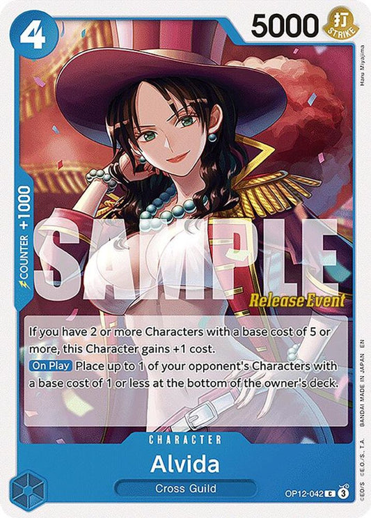Alvida (OP12-042) Release Event Cards