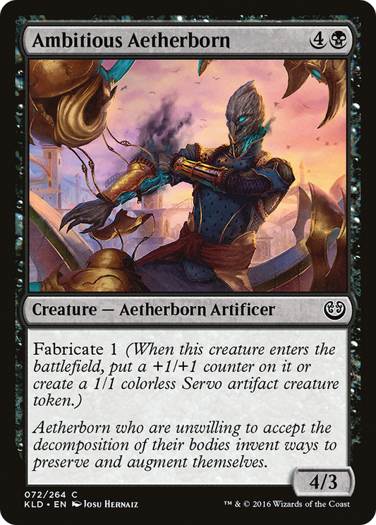 Ambitious Aetherborn (072) - Kaladesh