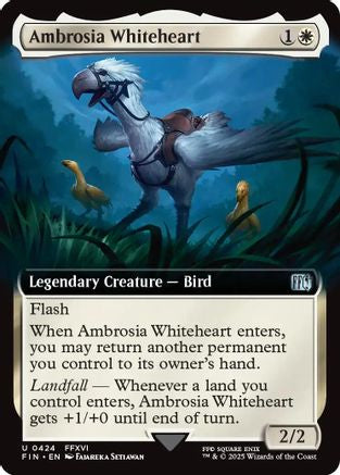 Ambrosia Whiteheart (Extended Art) (424) Foil - FINAL FANTASY