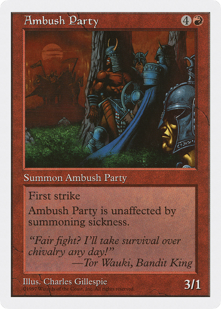 Ambush Party - Fifth Edition