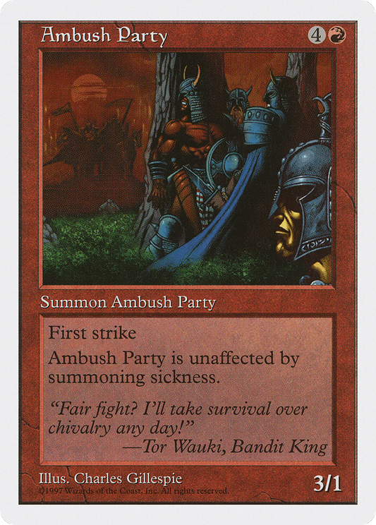 Ambush Party - Fifth Edition