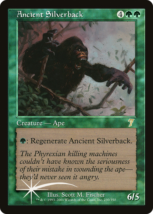 Ancient Silverback (230) Foil - Seventh Edition