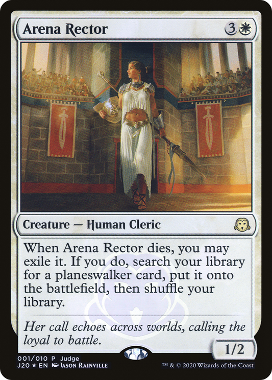 Arena Rector (001) Foil - Judge Gift Cards 2020
