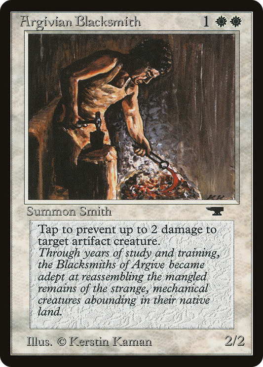 Argivian Blacksmith - Antiquities
