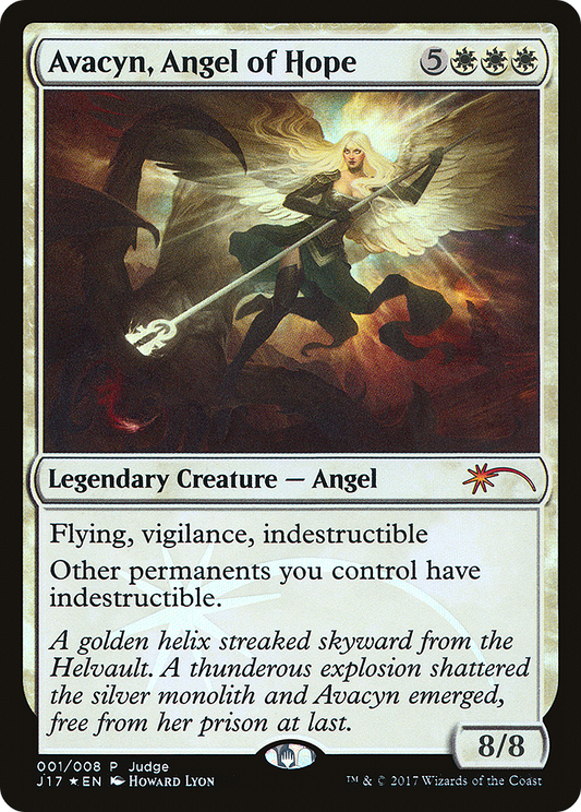 Avacyn, Angel of Hope (001) Foil - Judge Gift Cards 2017