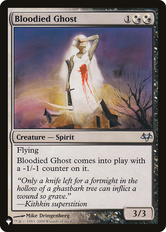 Bloodied Ghost [The List]