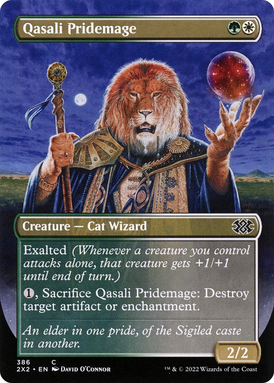 Qasali Pridemage (Borderless Alternate Art) [Double Masters 2022]