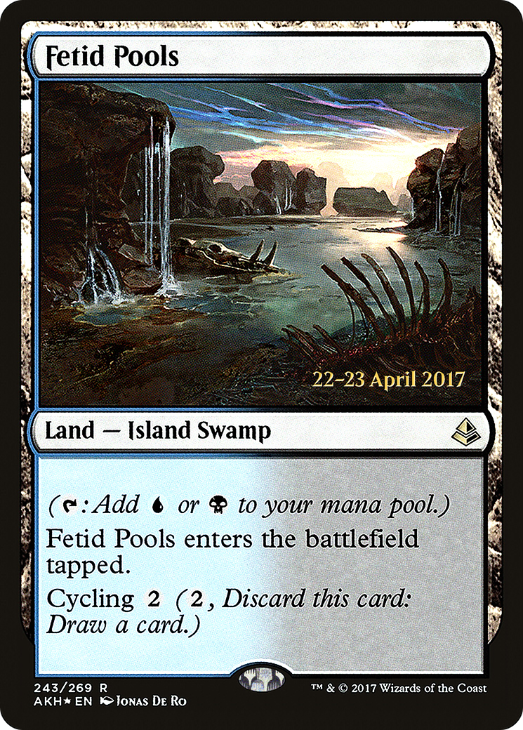 Fetid Pools [Amonkhet Prerelease Promos] | Silver Goblin