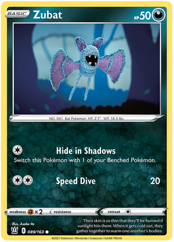 Zubat (089/163) [Sword & Shield: Battle Styles] | Silver Goblin