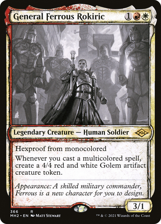 General Ferrous Rokiric (Sketch) [Modern Horizons 2]