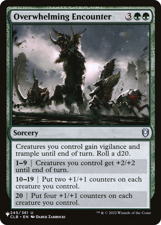 Overwhelming Encounter (CLB-245)