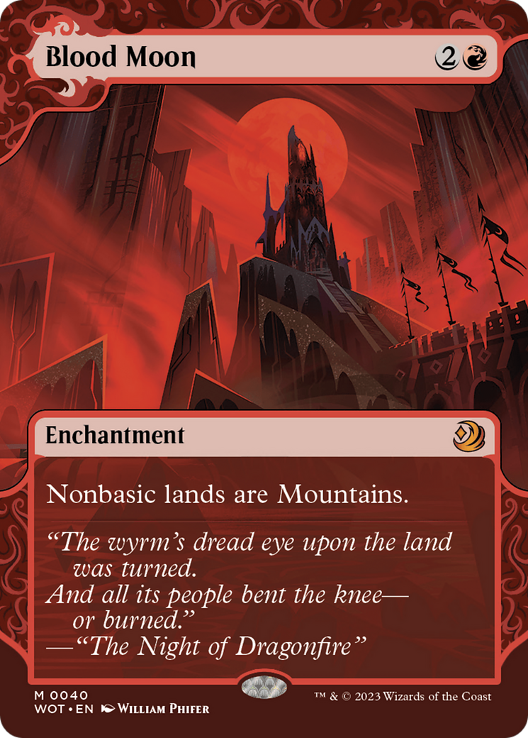 Blood Moon [Wilds of Eldraine: Enchanting Tales] Foil