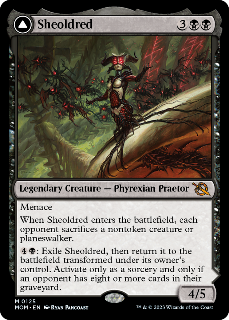 Sheoldred // The True Scriptures [March of the Machine] Foil