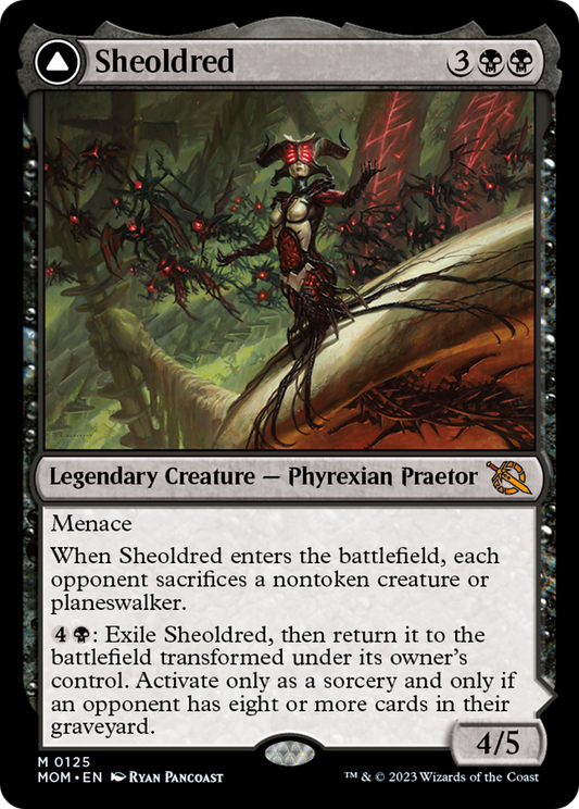 Sheoldred // The True Scriptures [March of the Machine] Foil
