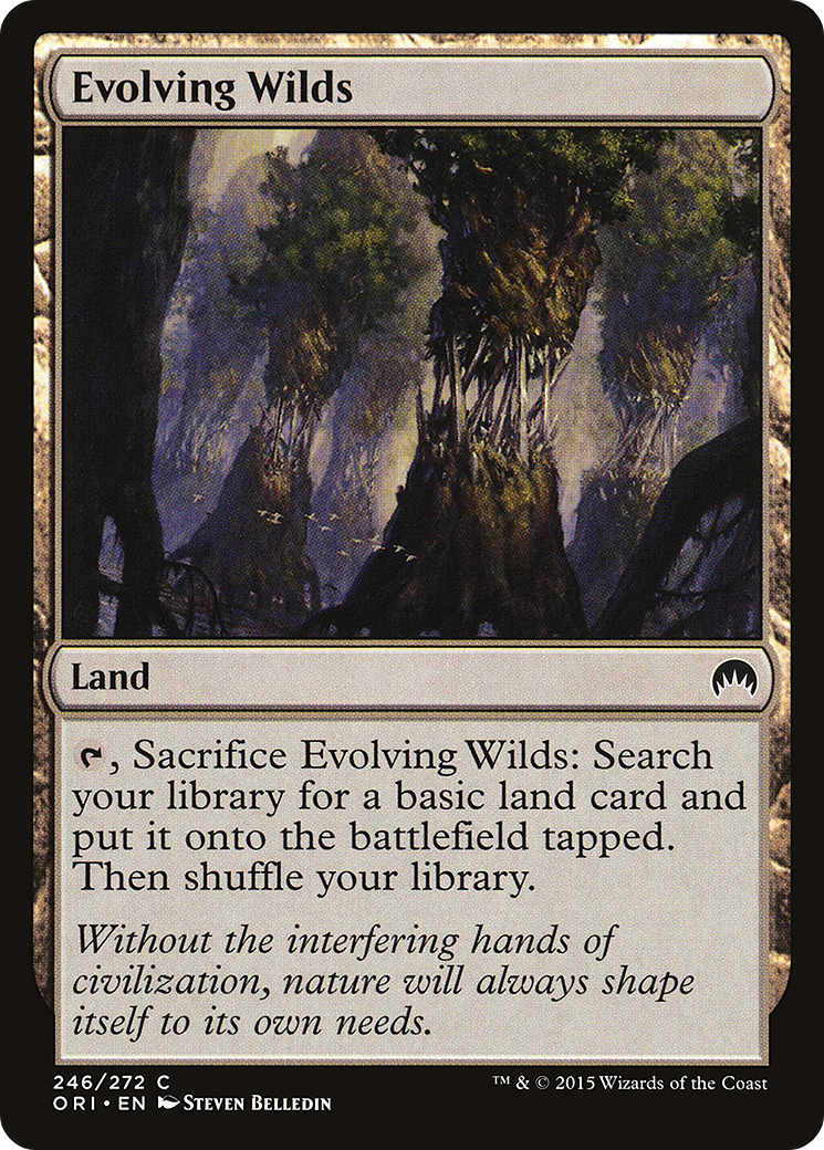 Evolving Wilds [Magic Origins] | Silver Goblin