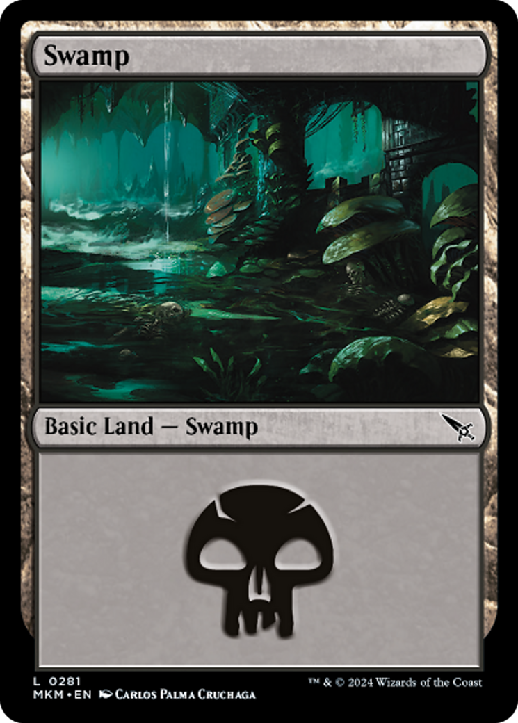 Swamp (0281) [Murders at Karlov Manor] | Silver Goblin