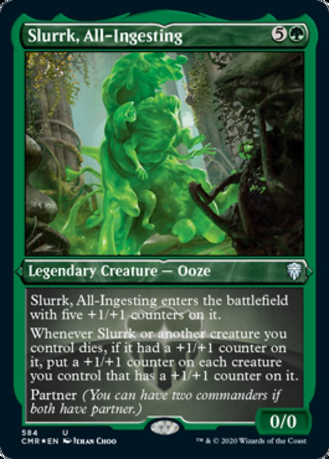 Slurrk, All-Ingesting (Etched) [Commander Legends] | Silver Goblin