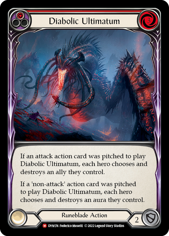 Diabolic Ultimatum [DYN174] (Dynasty) | Silver Goblin