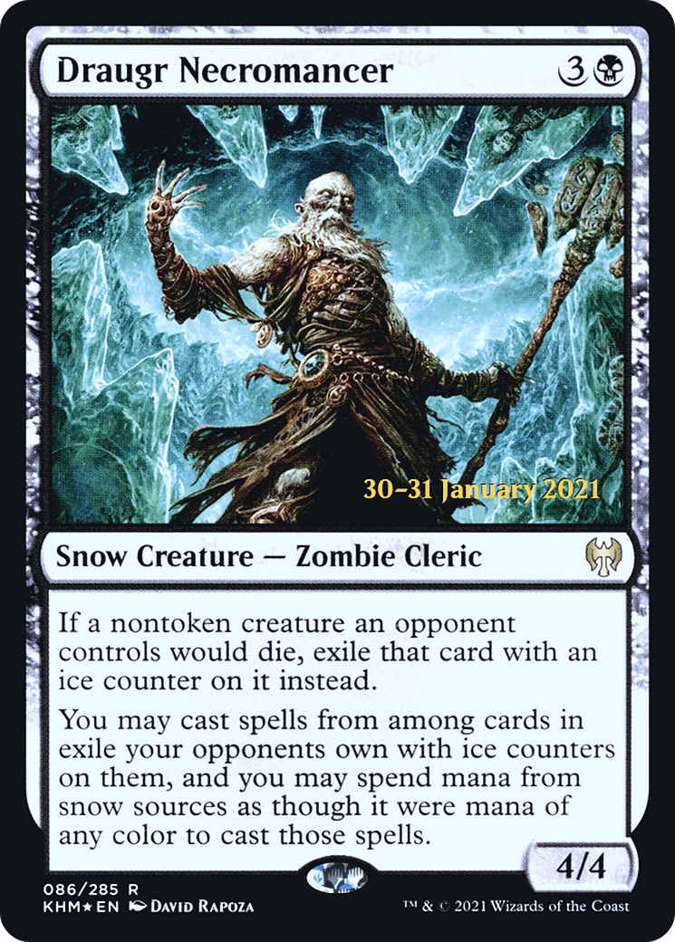 Draugr Necromancer [Kaldheim Prerelease Promos] | Silver Goblin