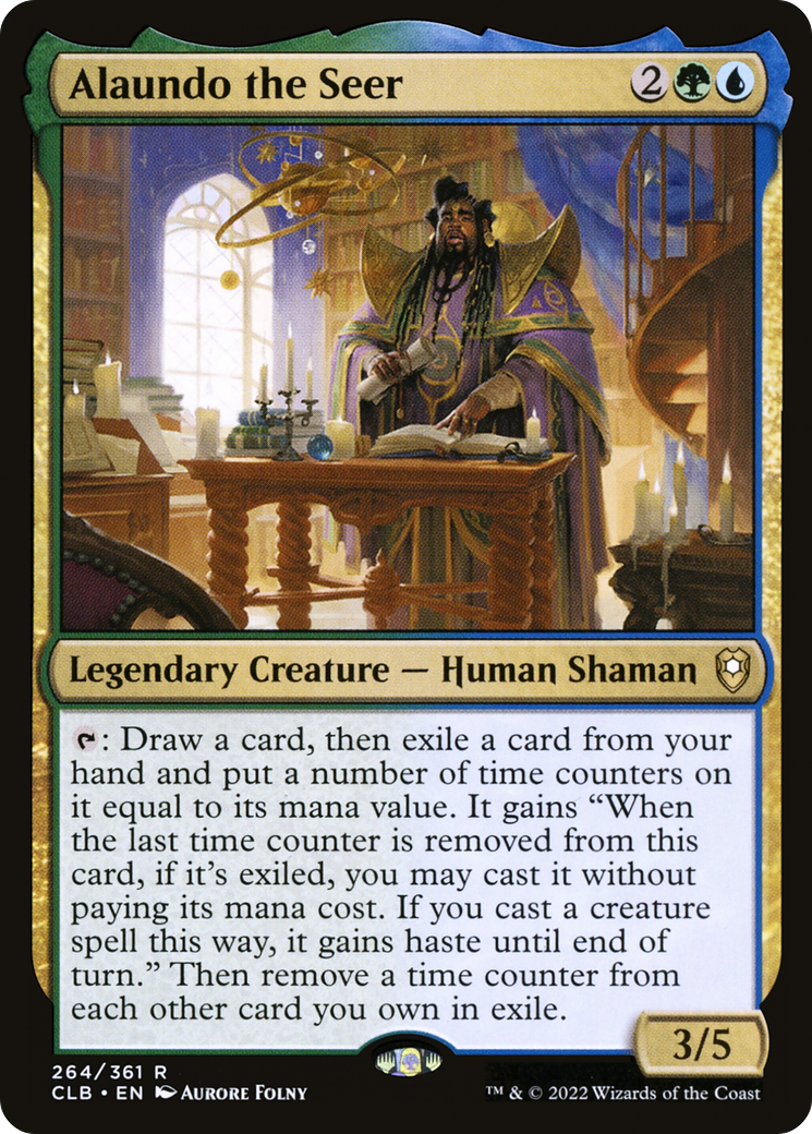 Alaundo the Seer [Commander Legends: Battle for Baldur's Gate] | Silver Goblin