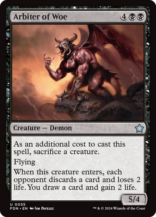 Arbiter of Woe [Foundations] Foil