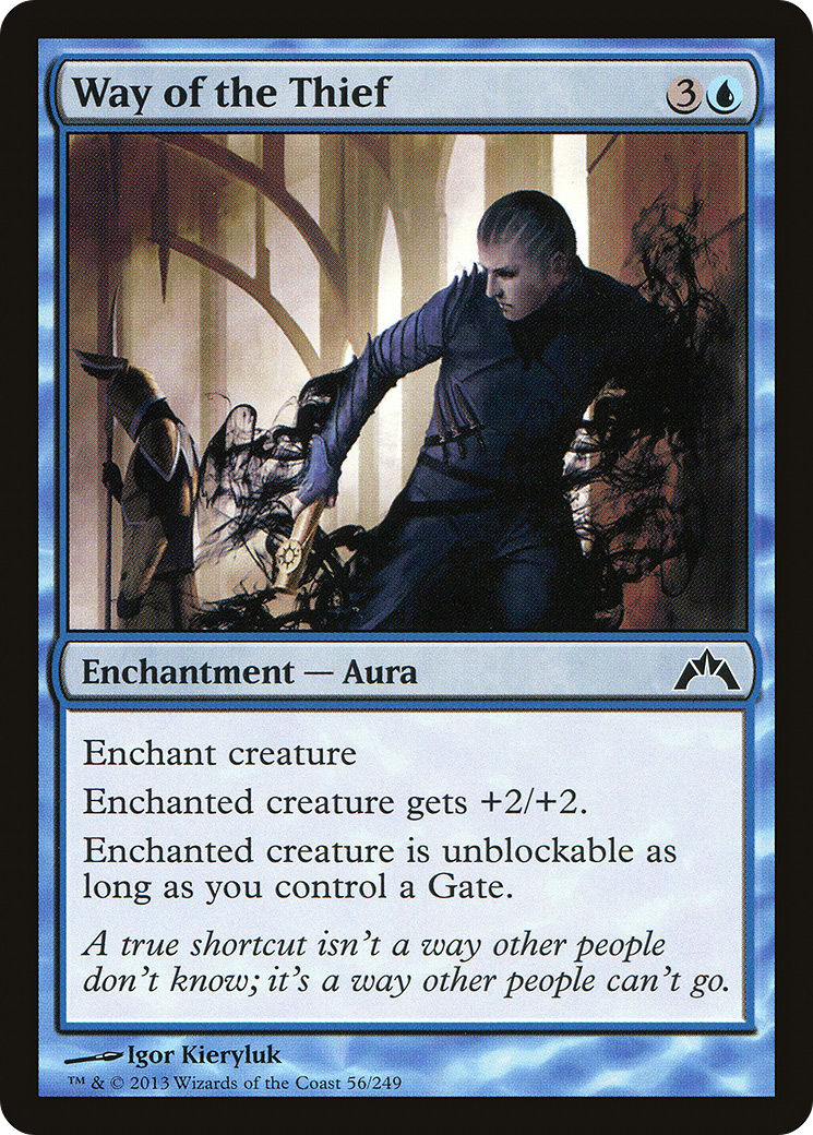 Way of the Thief [Gatecrash] Foil