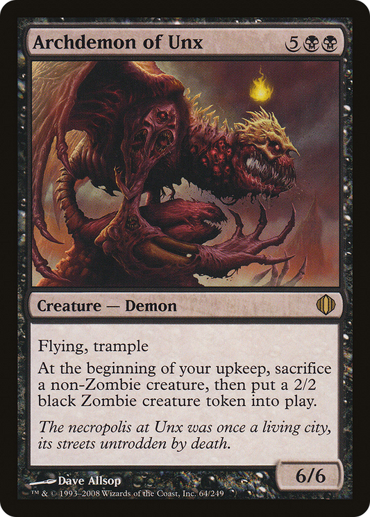 Archdemon of Unx [Shards of Alara] Foil