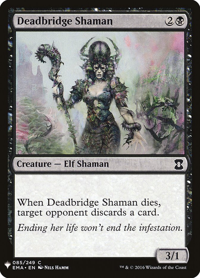 Deadbridge Shaman [Mystery Booster] | Silver Goblin