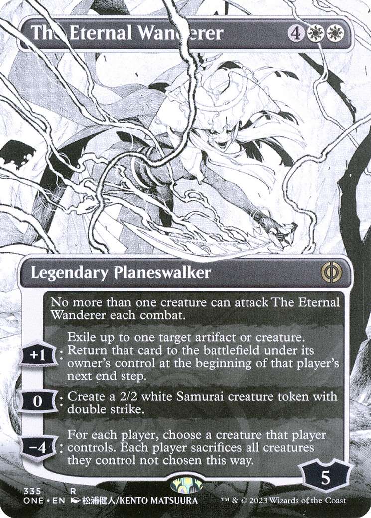 The Eternal Wanderer (Borderless Manga) [Phyrexia: All Will Be One]