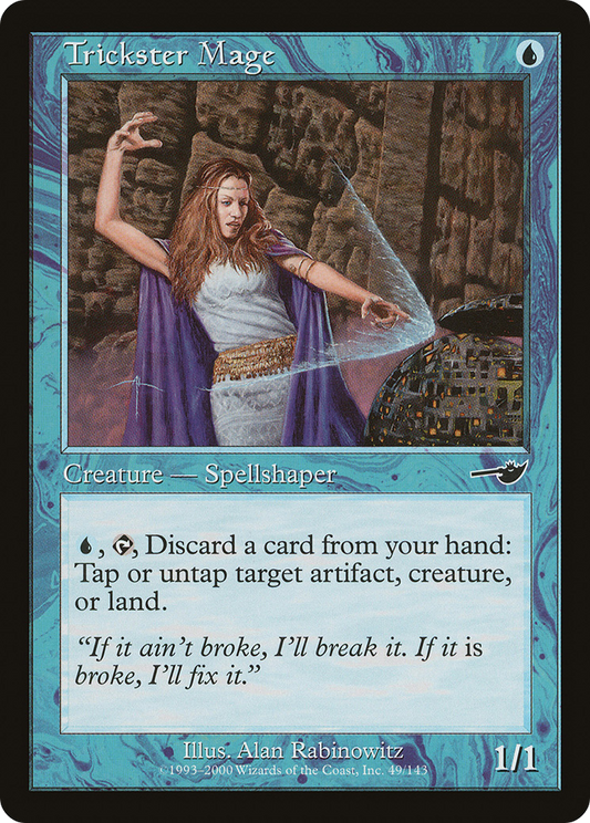 Trickster Mage [Nemesis] Foil