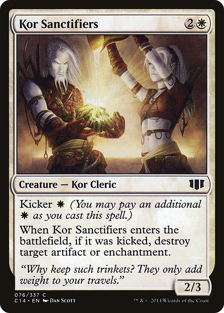 Kor Sanctifiers [Commander 2014] | Silver Goblin