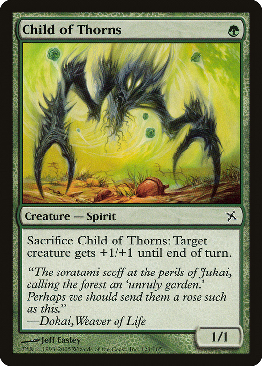 Child of Thorns [Betrayers of Kamigawa] Foil