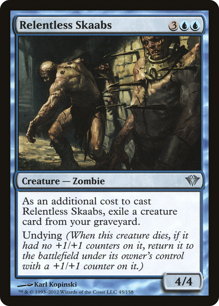 Relentless Skaabs [Dark Ascension] | Silver Goblin