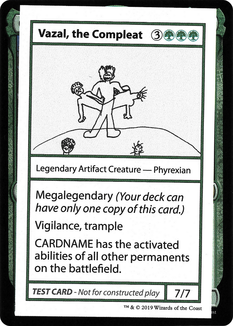 Vazal, the Compleat (2021 Edition) [Mystery Booster Playtest Cards] | Silver Goblin