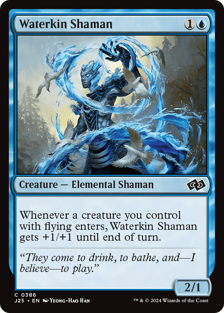 Waterkin Shaman [Foundations Jumpstart] | Silver Goblin