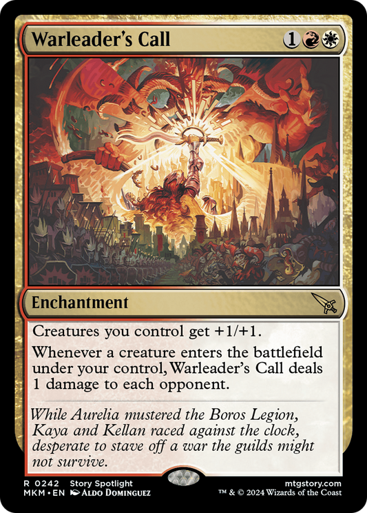 Warleader's Call [Murders at Karlov Manor] Foil