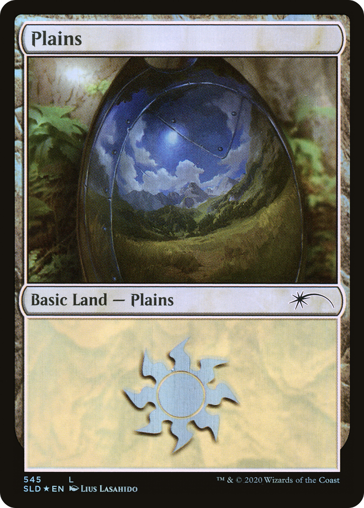 Plains (Heavily Armored) (545) [Secret Lair Drop Promos] | Silver Goblin