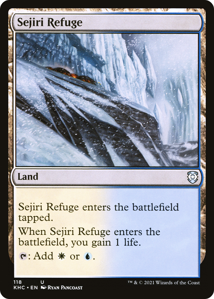 Sejiri Refuge [Kaldheim Commander] | Silver Goblin