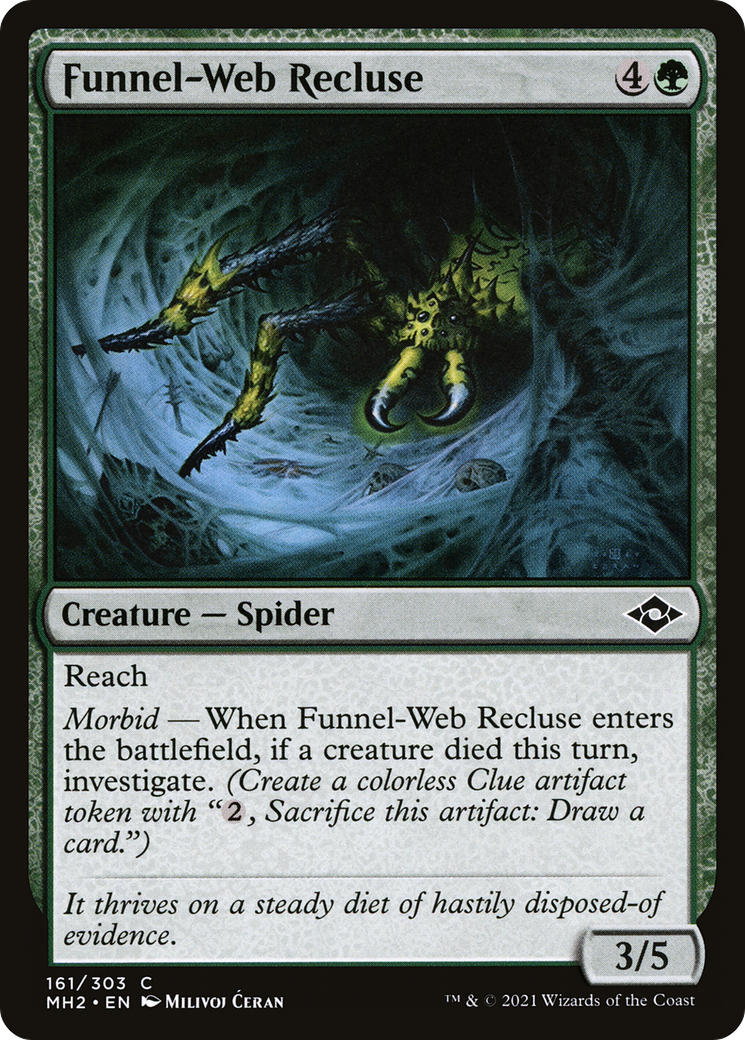 Funnel-Web Recluse [Modern Horizons 2] | Silver Goblin